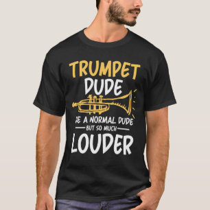 T-shirt Trumpet Adolescent comme un adolescent régulier
