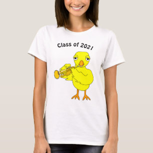 T-shirt Trumpet Chick Grad