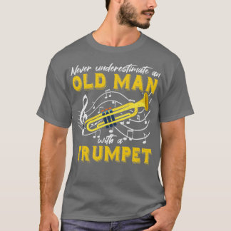 T-shirt Trumpet Instrument trompettes Cadeau musical