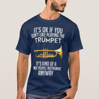 T-shirt Trumpet Lover Trumpet Musicien Jazz Lover Hommes