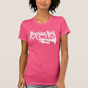 T-shirt Trumpet maman de la bande Marching