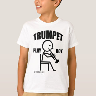 T-shirt Trumpet Play Boy