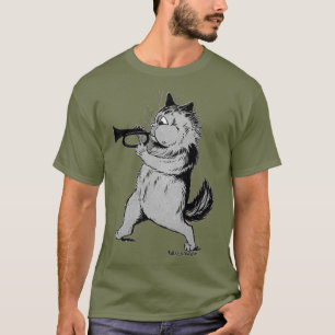 T-shirt Trumpet Player (Trumpeter) Chat, Louis Wain