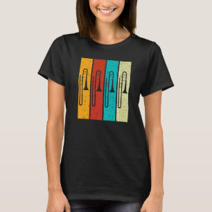 T-shirt Trumpeter Trumpet Player Marche Band Retro Trump