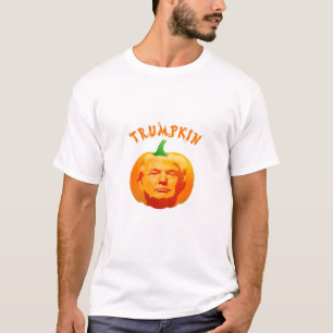 T-shirt Trumpkin Funny Halloween - Éffrayant Parody Editio