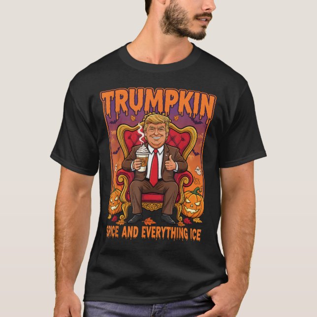 T-shirt Trumpkin Sce And Everything Ice Thanksgiving Fall  (Devant)