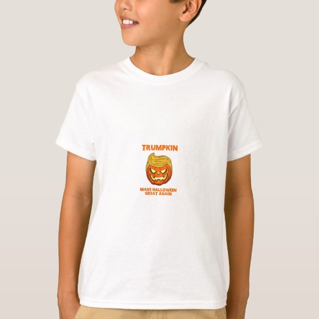 T-shirt Trumpkin Usa Rendre Halloween super encore drôle (Devant)