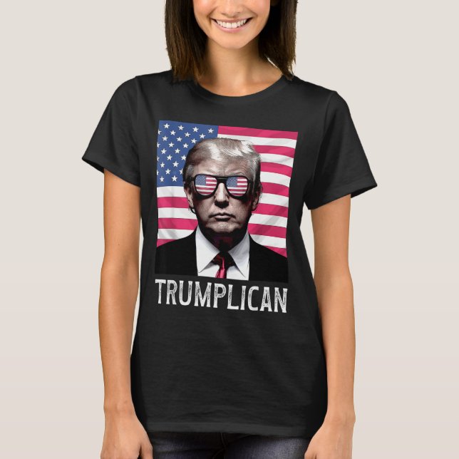 T-shirt Trumplican Funny Quote Saying Phrase  (Devant)
