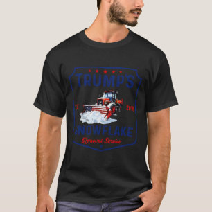 T-shirt Trump's Snowflake Removal Service Funny Trump 2024