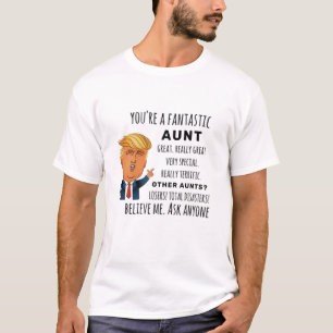 T-shirt Trumps Tante drôle cadeau d'anniversaire