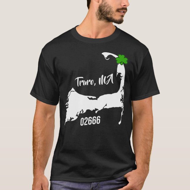T-shirt Truro MA Masse 02666 Cape Cod Cadeau d'été (Devant)