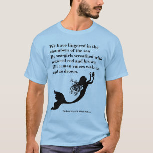 T-shirt TS Eliot Poésie Sirène Prufrock