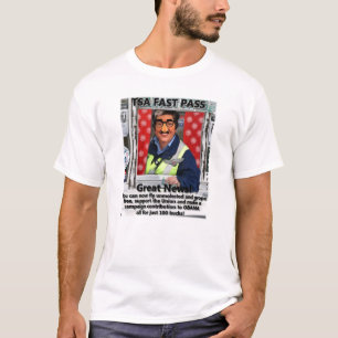 T-shirt TSA jeûnent passage… Le tâtonnement de mouche