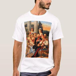 T-shirt Tsar Nicholas II et famille