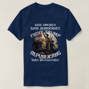 T-shirt Tsar Rue menteur Trump Parti républicain États-Uni