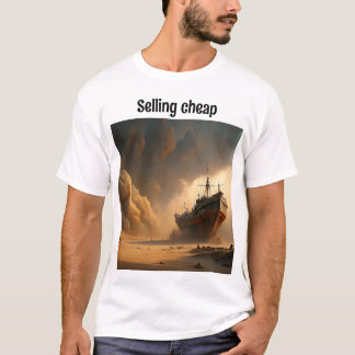 T-shirt T'shirt créatif pour une vente pas cher dans le dé