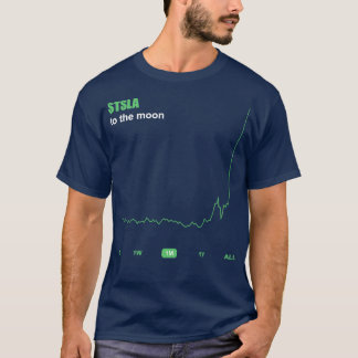 T-shirt Tsla à la lune 2