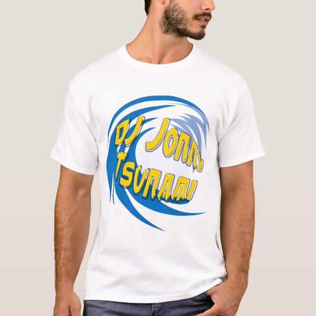 T-shirt Tsunami du DJ Jonny (Devant)
