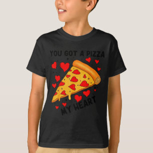 T-shirt Tu as une part de mon cœur, valentin drôle
