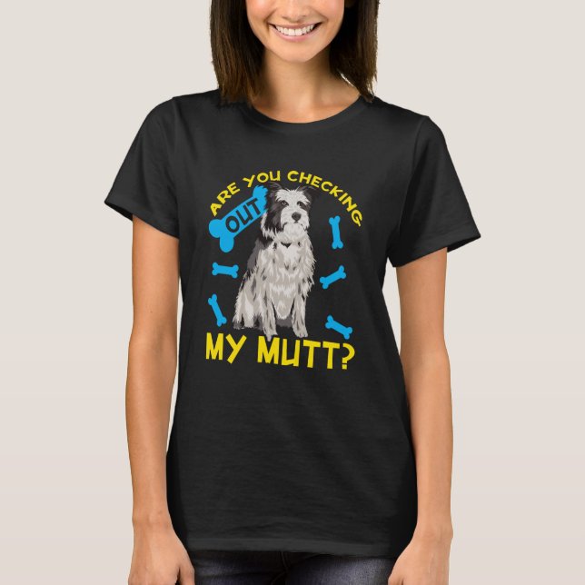 T-shirt Tu Cherches Mon Mutt (Devant)