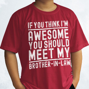 T-shirt Tu crois que je suis génial, tu devrais rencontrer