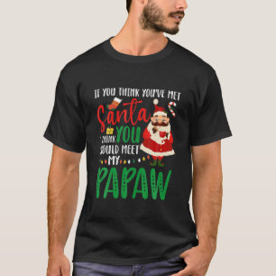 T-shirt Tu Devrais Rencontrer Mes petits-enfants de Noël P