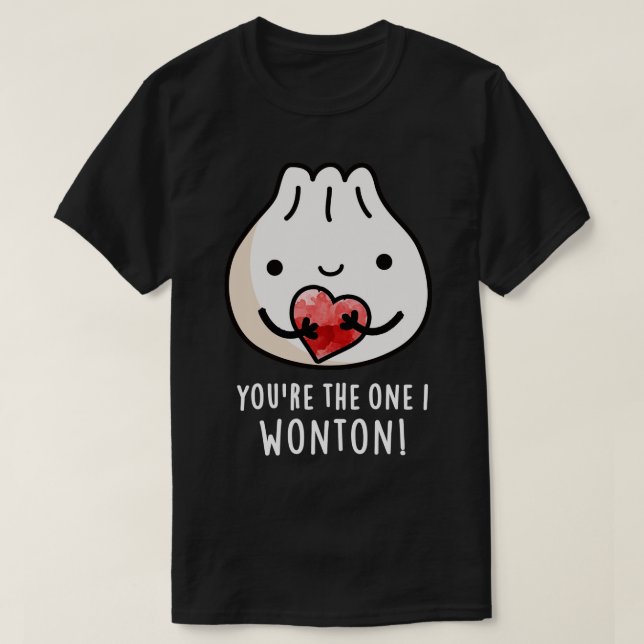 T-shirt Tu Es Celui Que Je Me Demande Mignonne Alimentatio (Design devant)