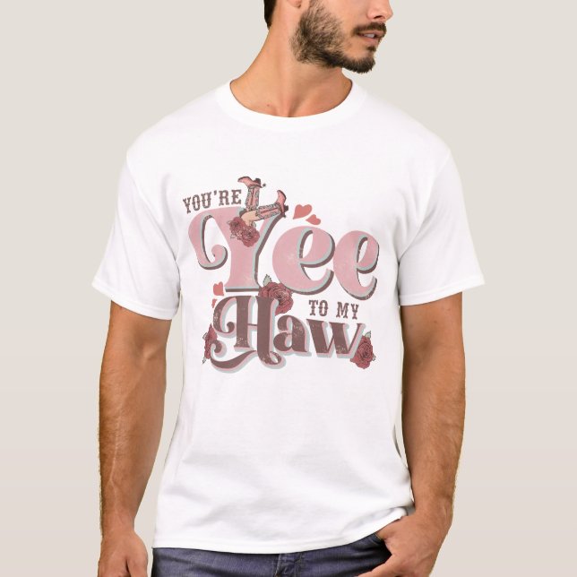 T-shirt Tu es Drôle à ma mâchoire (Devant)