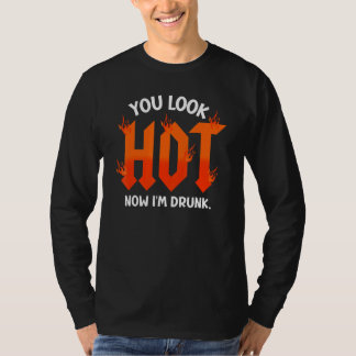 T-shirt tu es mignon maintenant je suis ivre  sarcastic dr