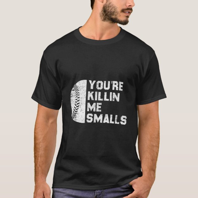 T-shirt Tu Es Moi Petits Jeu De Baseball Jour Drôle (Devant)