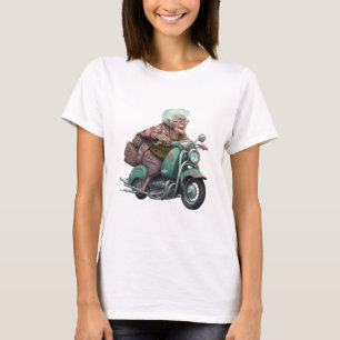 T-shirt Tu es seulement aussi vieille que tu te sens drôle
