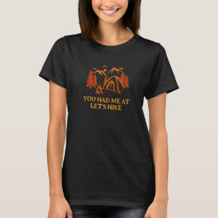 T-shirt Tu M'As Eu À Let's Hike Couples Hiker Cam