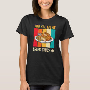 T-shirt Tu M'as Eu Au Poulet Frit Poulets Garçons Filles