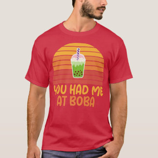 T-shirt Tu M'As Eu Chez Boba Kawaii Bubble Tea Funny Appar