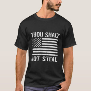 T-shirt Tu N'As Pas Volé Le Drapeau Américain De Baseball