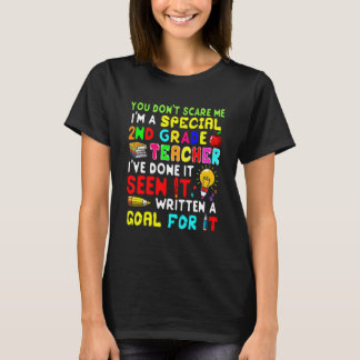 T-shirt Tu ne me fais pas peur Je suis fière Un T de 2e an
