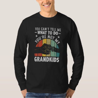 T-shirt Tu ne peux pas me dire quoi faire Tu n'es pas mon