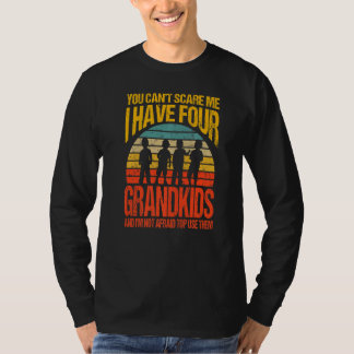 T-shirt Tu ne peux pas me faire peur J'ai quatre petits-en