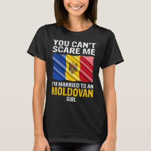 T-shirt Tu ne peux pas me faire peur, je suis mariée à u