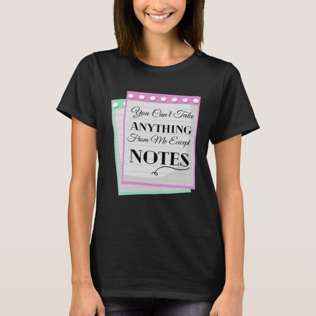 T-shirt Tu Ne Peux Pas Me Prendre Quoi Que Ce Soit (Devant)