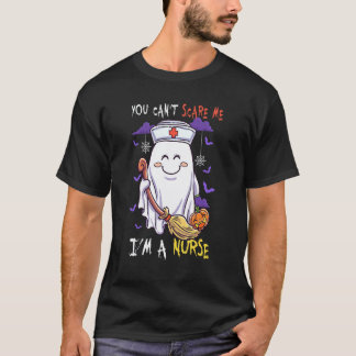 T-shirt Tu ne peux pas m'effrayer Je suis une infirmière H