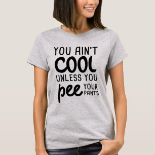 T-shirt Tu n'es pas Cool à moins de jeter un coup d'oeil à