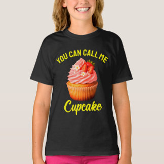 T-shirt tu peux m'appeler cupcake