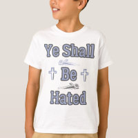 Tu seras détesté Citation biblique du garçon