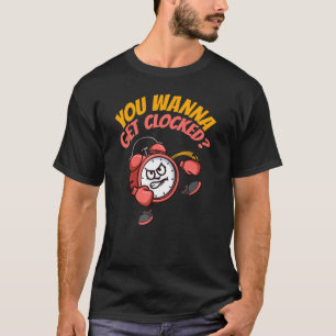 T-shirt Tu Veux Être Clock Boxing Karate
