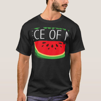 T-shirt Tu Veux Un Morceau De Moi Pastèque Tropicale Été