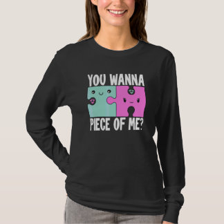 T-shirt Tu Veux Un Morceau De Moi Puzzle Couple
