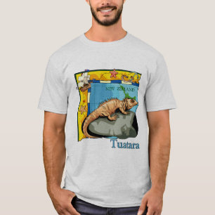 T-shirt Tuatara de Nouvelle-Zélande