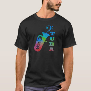 T-shirt Tuba avec la clef basse