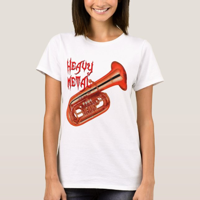 T-shirt Tuba de métaux lourds (Devant)